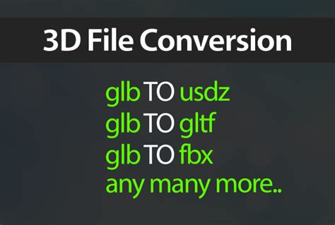 convert usdz file to 3d.